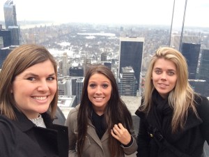 Three Ladies at the Top of the Rock
